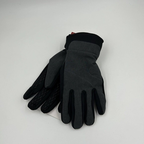 Free Country Gloves Mens L/XL Gray Softshell Touchscreen Compatible Snow Outdoor - Picture 1 of 8